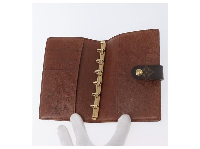 LOUIS VUITTON Cubierta de Agenda Monogram PM R20005 LV Auth SW2332 Monograma - vista 8