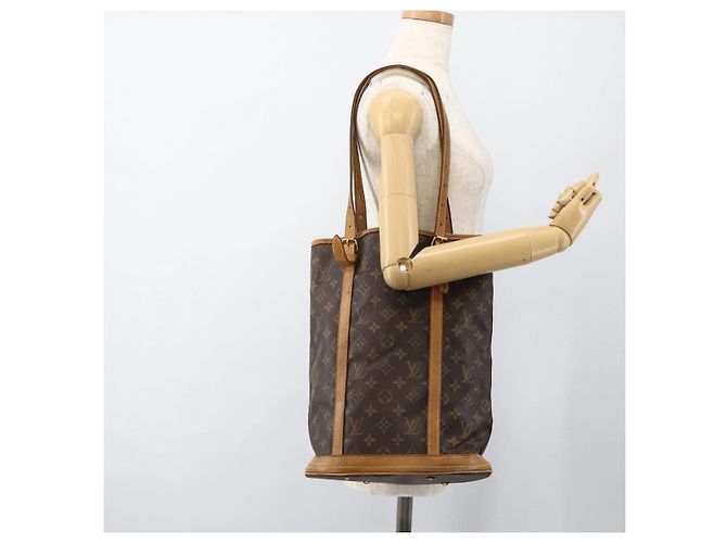 LOUIS VUITTON Borsa a Spalla Monogram Bucket GM M42236 LV Auth ki6621 Monogramma - vista 22