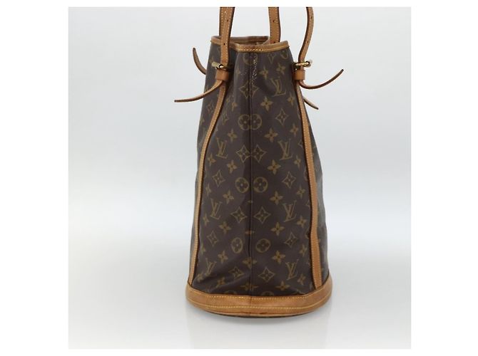 LOUIS VUITTON Borsa a Spalla Monogram Bucket GM M42236 LV Auth ki6621 Monogramma - vista 4
