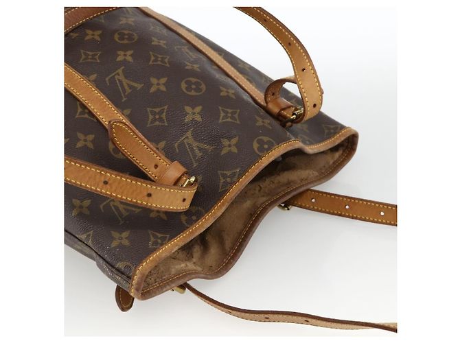 LOUIS VUITTON Borsa a Spalla Monogram Bucket GM M42236 LV Auth ki6621 Monogramma - vista 6