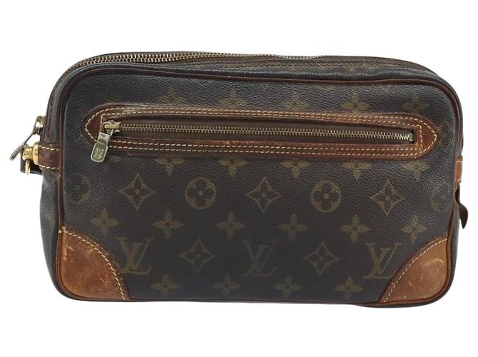 LOUIS VUITTON Clutch Marly Dragonne GM Monogram M51825 LV Auth BSZ486 Monogramma - vista 13