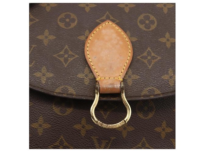 LOUIS VUITTON Borsa a Spalla Monogram Saint Cloud GM M51242 LV Auth AMZ429 Monogramma - vista 18