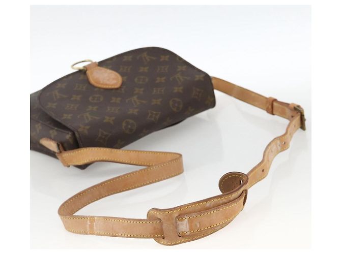 LOUIS VUITTON Borsa a Spalla Monogram Saint Cloud GM M51242 LV Auth AMZ429 Monogramma - vista 7