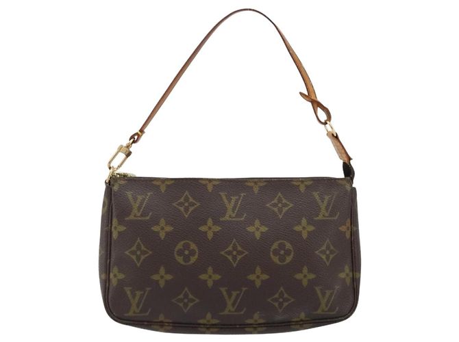LOUIS VUITTON Pochette Accessoires Monogram M51980 LV Auth LNZ666 Monogramma - vista 13