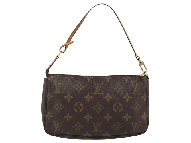 LOUIS VUITTON Pochette Accessoires Monogram M51980 LV Auth LNZ666 Monogramma - vista 2
