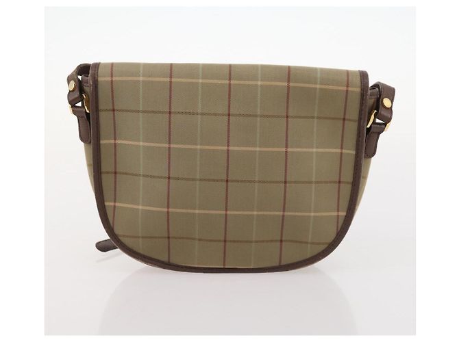 Borsa Burberrys Nova Check in tela e pelle 5 pezzi nero navy beige Auth fm5230 Blu navy - vista 23
