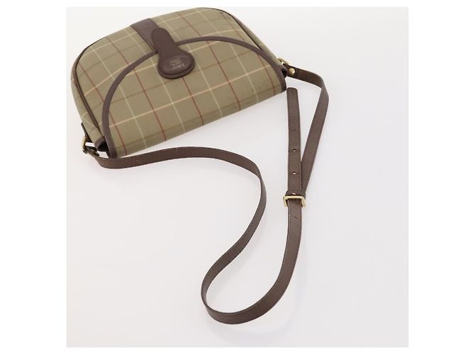 Borsa Burberrys Nova Check in tela e pelle 5 pezzi nero navy beige Auth fm5230 Blu navy - vista 24