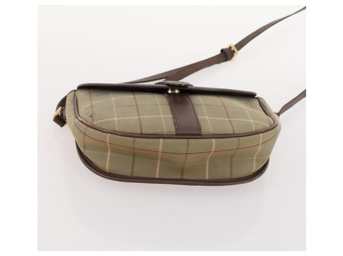 Borsa Burberrys Nova Check in tela e pelle 5 pezzi nero navy beige Auth fm5230 Blu navy - vista 25