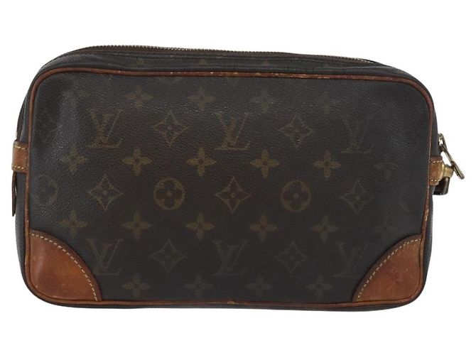 LOUIS VUITTON Clutch Marly Dragonne GM Monogram M51825 LV Auth th6646 Monogramma - vista 2