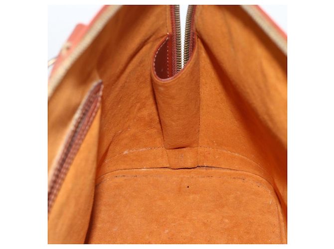 LOUIS VUITTON Borsa a Mano Epi Alma Marrone M52143 LV Auth LNZ957 - vista 17