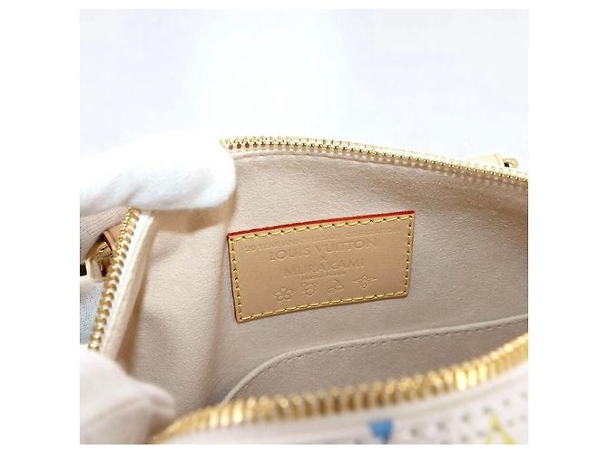 Louis Vuitton x Takashi Murakami Speedy 25 Multicolore Nuovo Bianco - vista 6