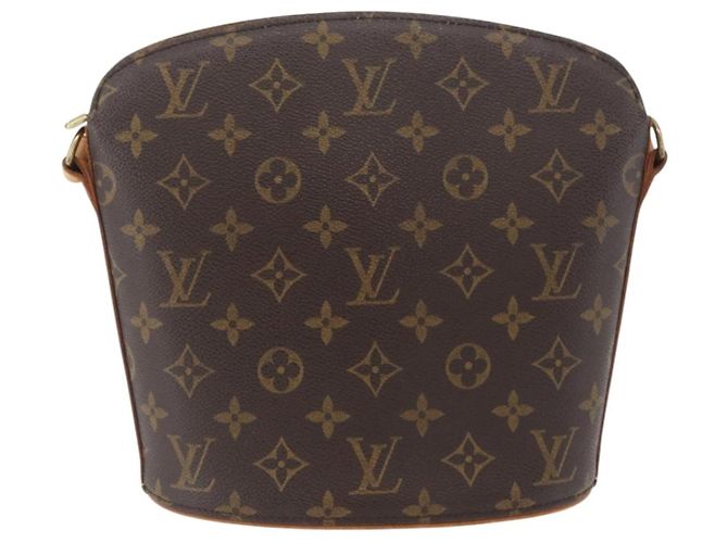 LOUIS VUITTON Borsa a Spalla Monogram Drouot M51290 Auth LV ka3318 Monogramma - vista 13