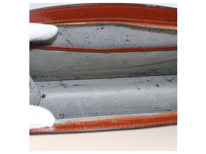 LOUIS VUITTON Pochette Crete Epi Marrone M48403 LV Auth BSZ488 - vista 10