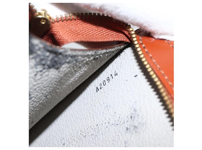 LOUIS VUITTON Pochette Crete Epi Marrone M48403 LV Auth BSZ488 - vista 12