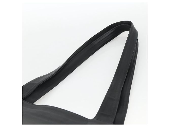 Borsa Tote in pelle nera CHANEL CC Auth bs34155 Nero - vista 8