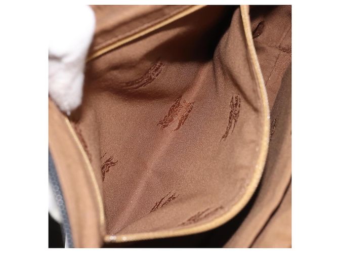 Burberrys Nova Check Schultertasche aus Canvas Beige Silber Authentisch BA11709 - Ansicht 20