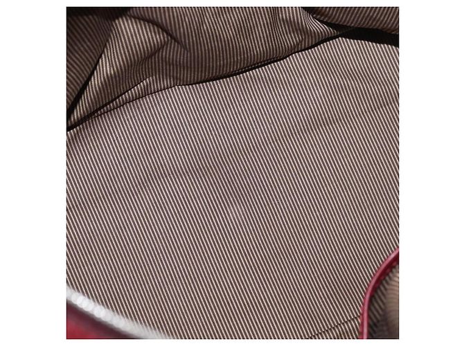 LOUIS VUITTON Bolsa Boston de Cuero Bequia Grimo Burdeos LV Auth ka3433 - vista 10