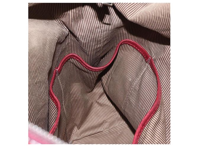 LOUIS VUITTON Bolsa Boston de Cuero Bequia Grimo Burdeos LV Auth ka3433 - vista 22