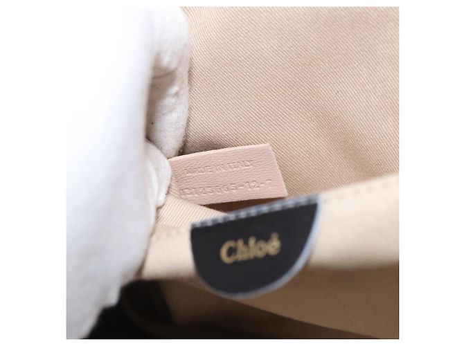 Borsa a Spalla in Pelle Chloé con Catena Bronzo Oro Auth BSZ219 D'oro - vista 12