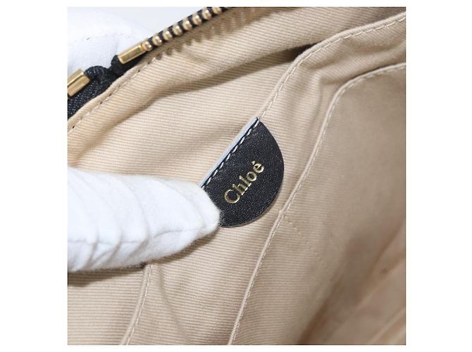 Borsa a Spalla in Pelle Chloé con Catena Bronzo Oro Auth BSZ219 D'oro - vista 18