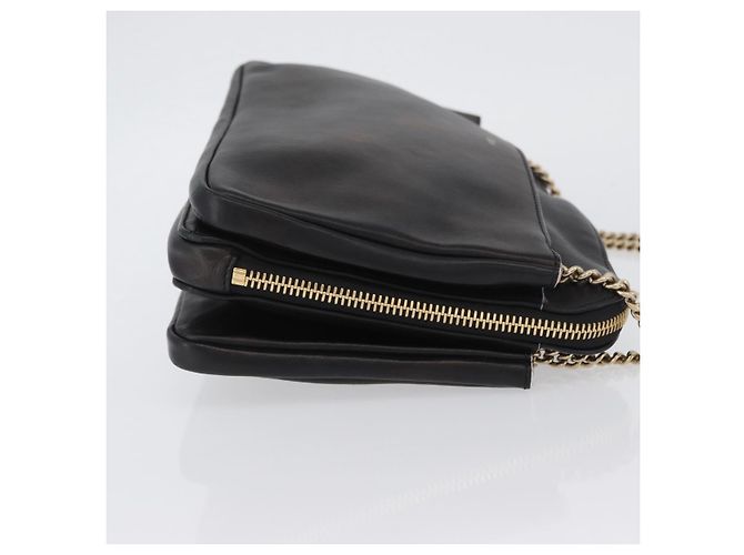 Borsa a Spalla in Pelle Chloé con Catena Bronzo Oro Auth BSZ219 D'oro - vista 3