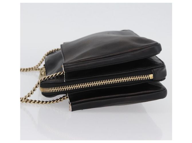 Borsa a Spalla in Pelle Chloé con Catena Bronzo Oro Auth BSZ219 D'oro - vista 4
