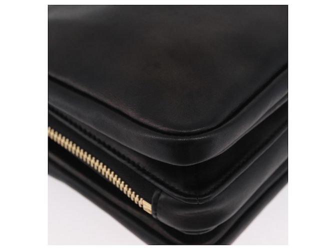 Borsa a Spalla in Pelle Chloé con Catena Bronzo Oro Auth BSZ219 D'oro - vista 9