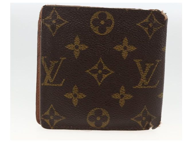 Portafoglio Monogram Damier Ebene 4 pezzi LOUIS VUITTON Auth gh1956 Monogramma - vista 18