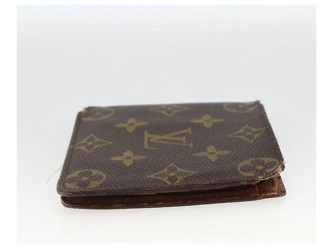 Portafoglio Monogram Damier Ebene 4 pezzi LOUIS VUITTON Auth gh1956 Monogramma - vista 19