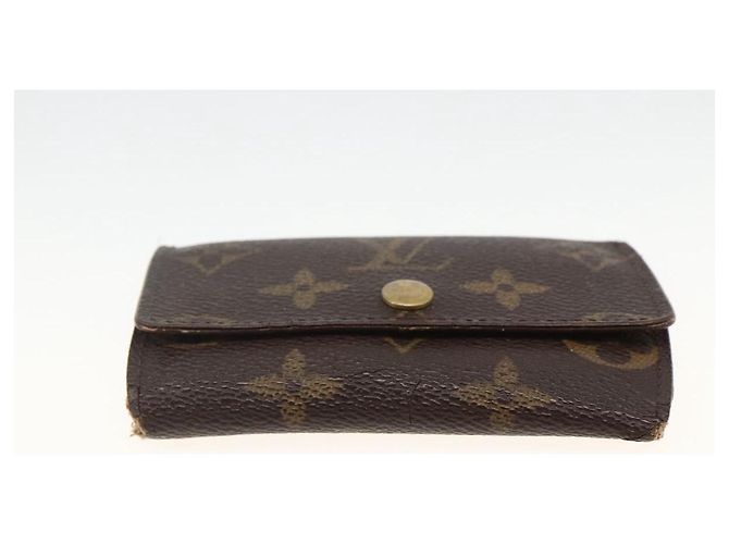 Portafoglio Monogram Damier Ebene 4 pezzi LOUIS VUITTON Auth gh1956 Monogramma - vista 28