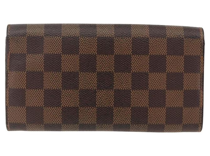 Portafoglio Monogram Damier Ebene 4 pezzi LOUIS VUITTON Auth gh1956 Monogramma - vista 3