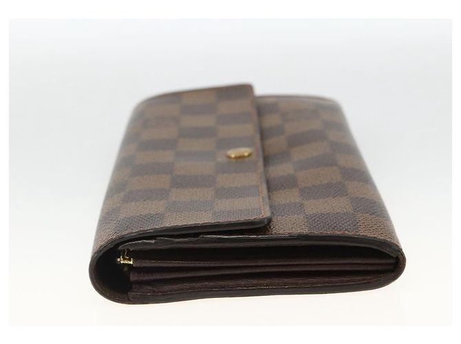 Portafoglio Monogram Damier Ebene 4 pezzi LOUIS VUITTON Auth gh1956 Monogramma - vista 4