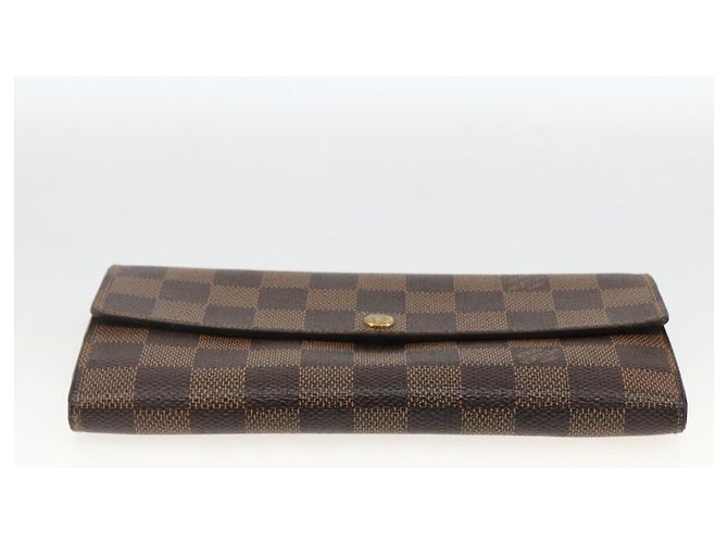 Portafoglio Monogram Damier Ebene 4 pezzi LOUIS VUITTON Auth gh1956 Monogramma - vista 6