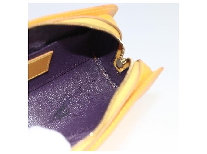 LOUIS VUITTON Pochette Dauphine PM Epi Gialla M48449 LV Auth BSZ506 Giallo - vista 16