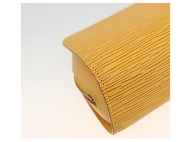 LOUIS VUITTON Pochette Dauphine PM Epi Gialla M48449 LV Auth BSZ506 Giallo - vista 8