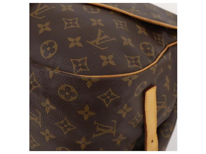 LOUIS VUITTON Borsa a Spalla Monogram Saumur 35 M42254 LV Auth ki6465 Monogramma - vista 14
