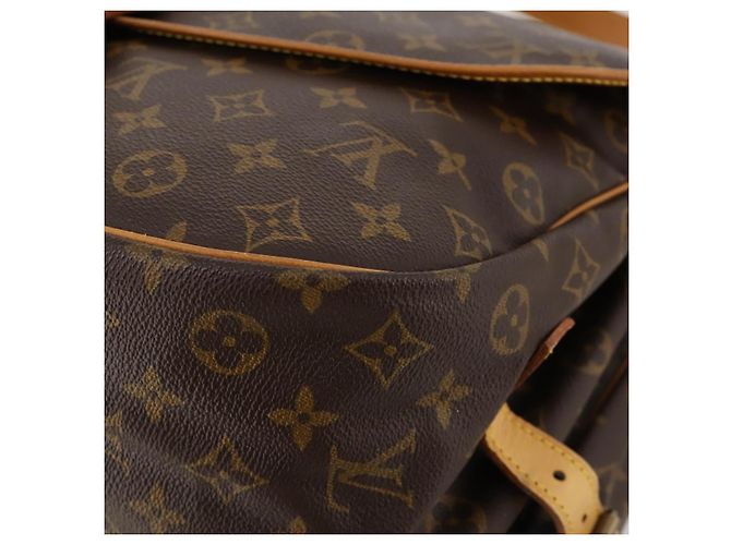 LOUIS VUITTON Borsa a Spalla Monogram Saumur 35 M42254 LV Auth ki6465 Monogramma - vista 16