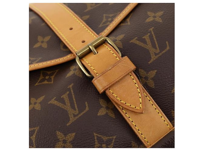 LOUIS VUITTON Borsa a Spalla Monogram Saumur 35 M42254 LV Auth ki6465 Monogramma - vista 20