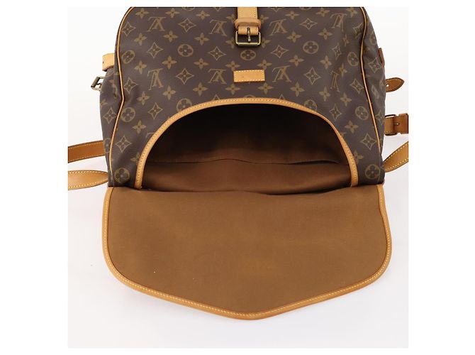 LOUIS VUITTON Borsa a Spalla Monogram Saumur 35 M42254 LV Auth ki6465 Monogramma - vista 22