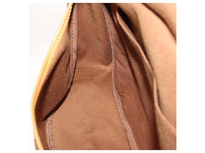 LOUIS VUITTON Borsa a Spalla Monogram Saumur 35 M42254 LV Auth ki6465 Monogramma - vista 24