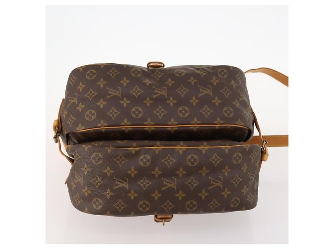 LOUIS VUITTON Borsa a Spalla Monogram Saumur 35 M42254 LV Auth ki6465 Monogramma - vista 5