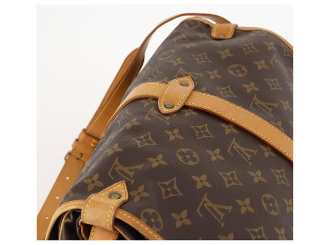 LOUIS VUITTON Borsa a Spalla Monogram Saumur 35 M42254 LV Auth ki6465 Monogramma - vista 6