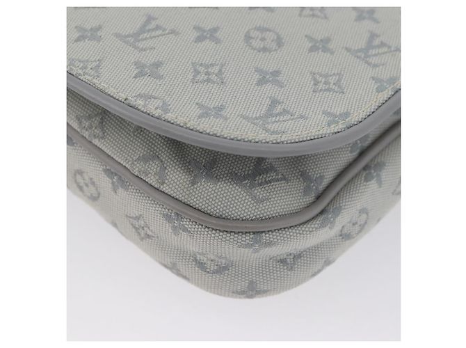 LOUIS VUITTON Borsa Monogram Mini Musette Comte De Fe Grigia M92279 LV Auth ka3339V Marrone - vista 15