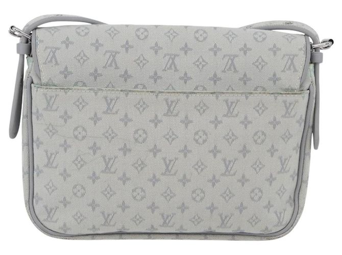 LOUIS VUITTON Borsa Monogram Mini Musette Comte De Fe Grigia M92279 LV Auth ka3339V Marrone - vista 2