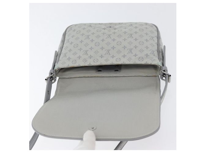 LOUIS VUITTON Borsa Monogram Mini Musette Comte De Fe Grigia M92279 LV Auth ka3339V Marrone - vista 9