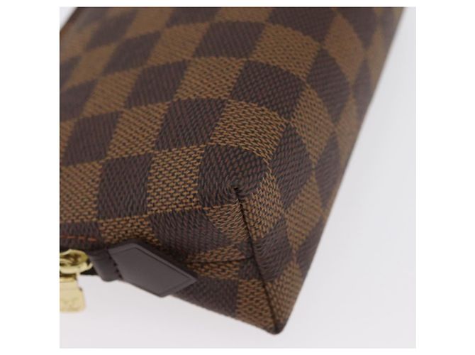 LOUIS VUITTON Kosmetiktäschchen PM Damier Ebene N47516 Authentisch LV SW2192 - Ansicht 15