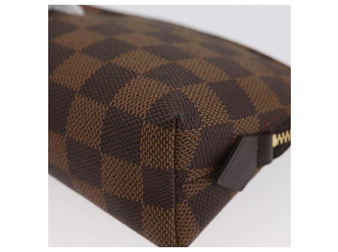 LOUIS VUITTON Kosmetiktäschchen PM Damier Ebene N47516 Authentisch LV SW2192 - Ansicht 16