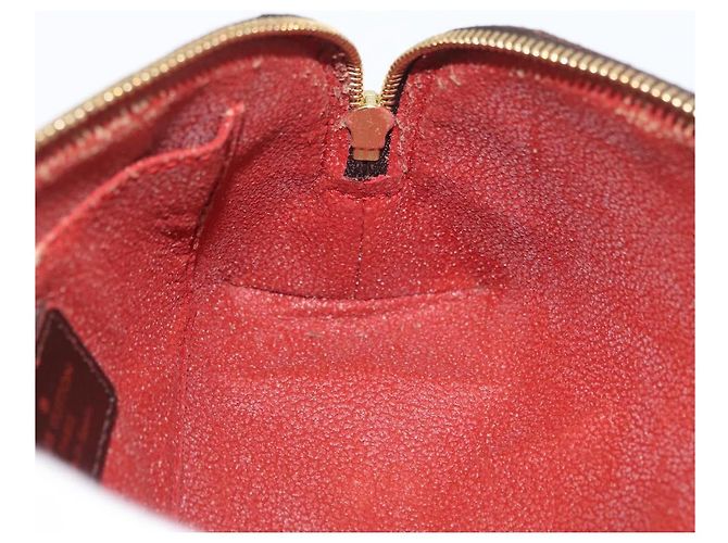 LOUIS VUITTON Kosmetiktäschchen PM Damier Ebene N47516 Authentisch LV SW2192 - Ansicht 17