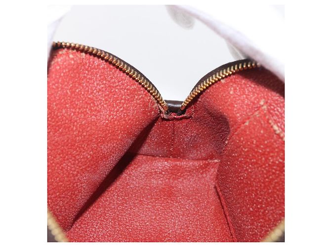 LOUIS VUITTON Kosmetiktäschchen PM Damier Ebene N47516 Authentisch LV SW2192 - Ansicht 18
