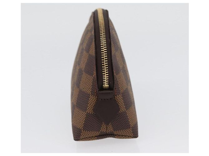 LOUIS VUITTON Kosmetiktäschchen PM Damier Ebene N47516 Authentisch LV SW2192 - Ansicht 3